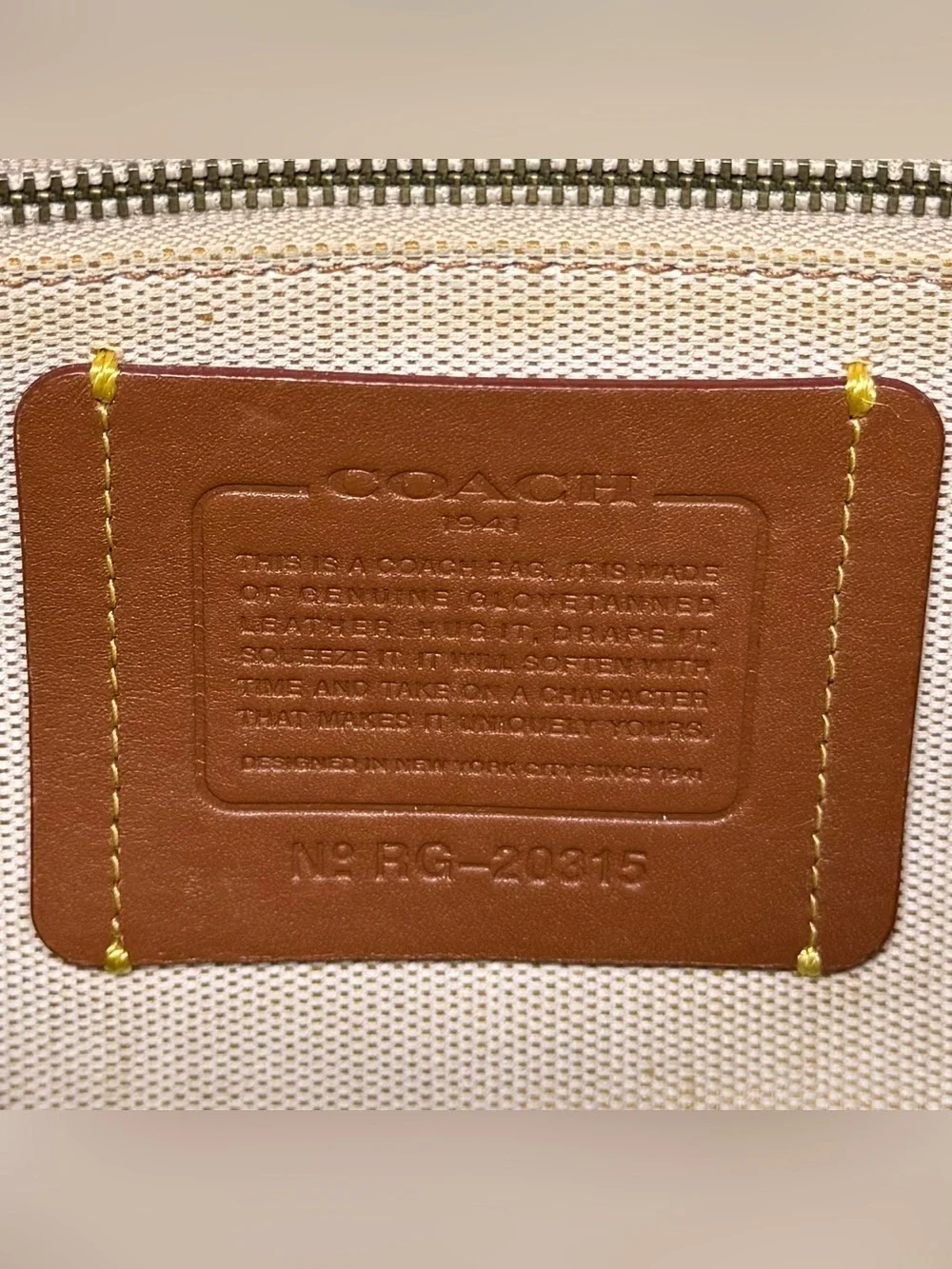 Coach Rogue First Edition in Chalk - Style No. 38124